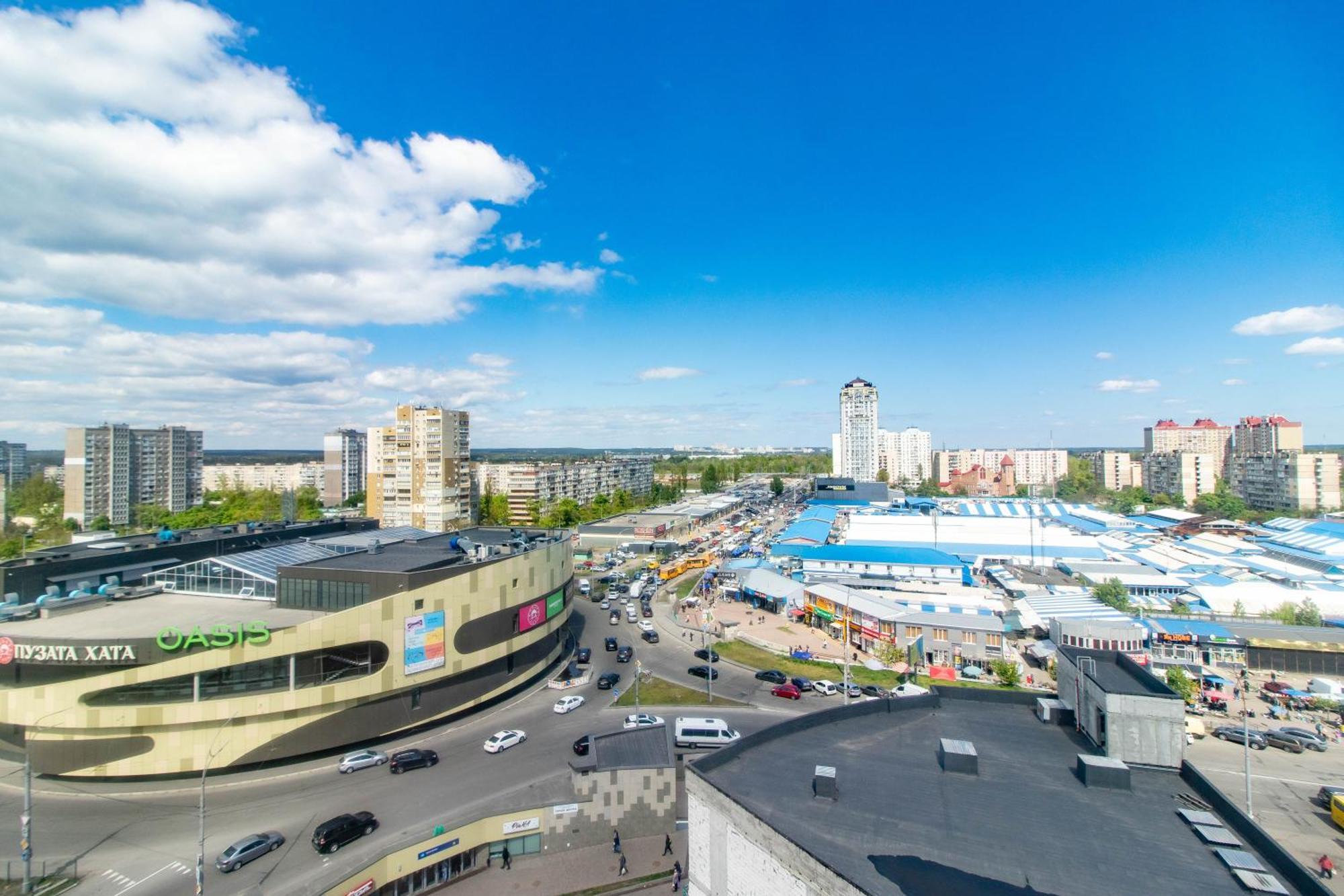 Kvartirkoff Na Obolonskom 40 Kijów Zewnętrze zdjęcie